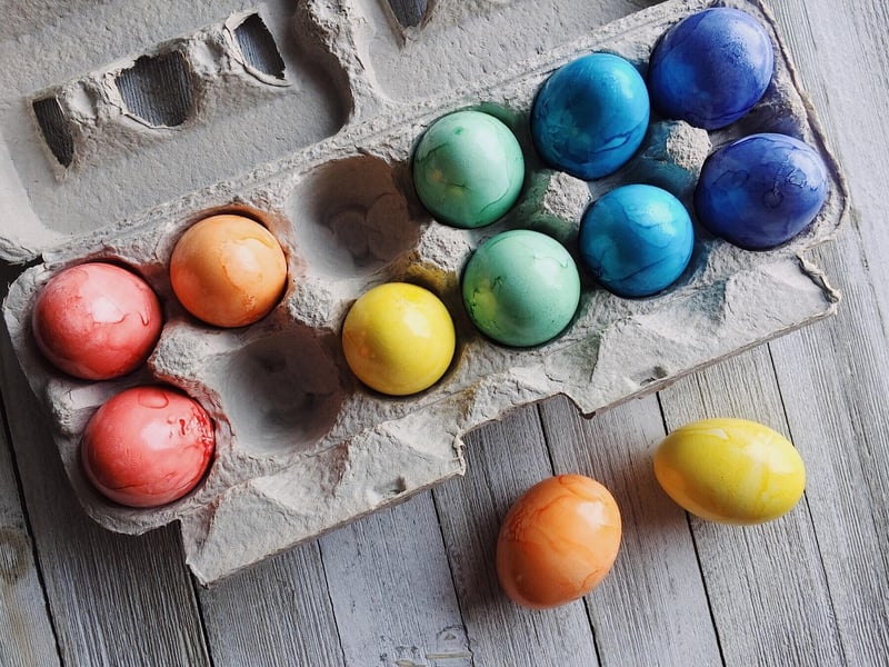 Egg Carton Art